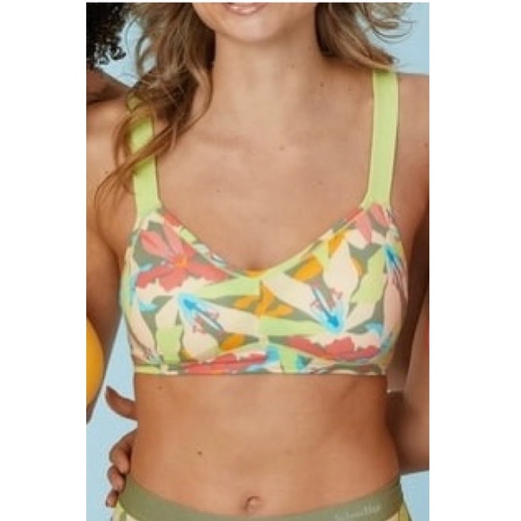 Kindly Yours Women's Comfort Modal Lounge Pullover Bra Tropical Floral Size XL - Picture 16 of 16